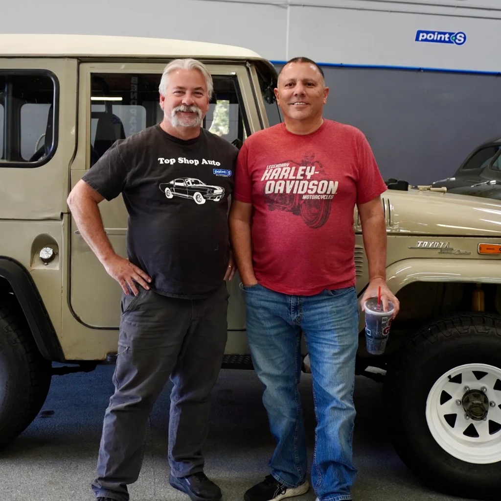 Frank and Ben - TopShop Owners